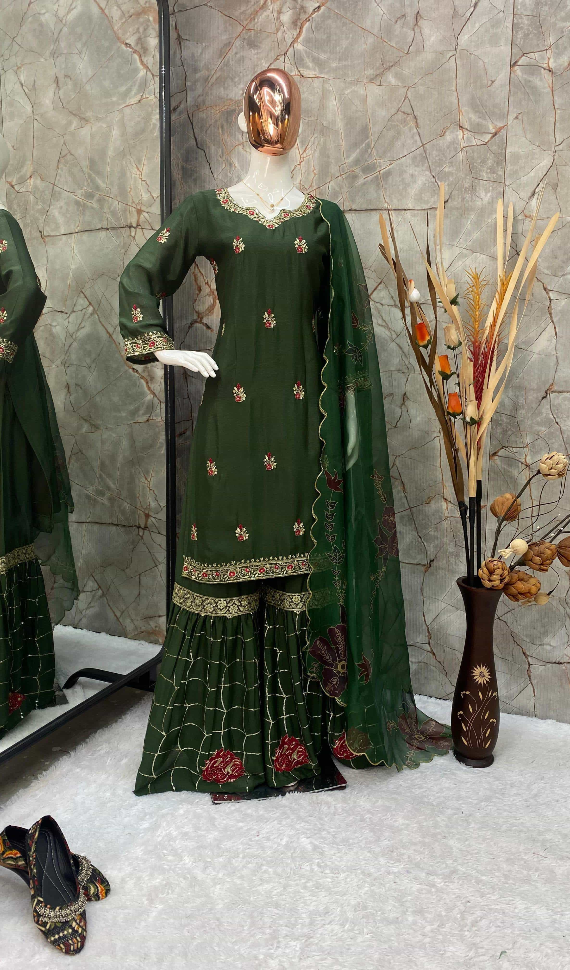Sharara Set for Traditional Event