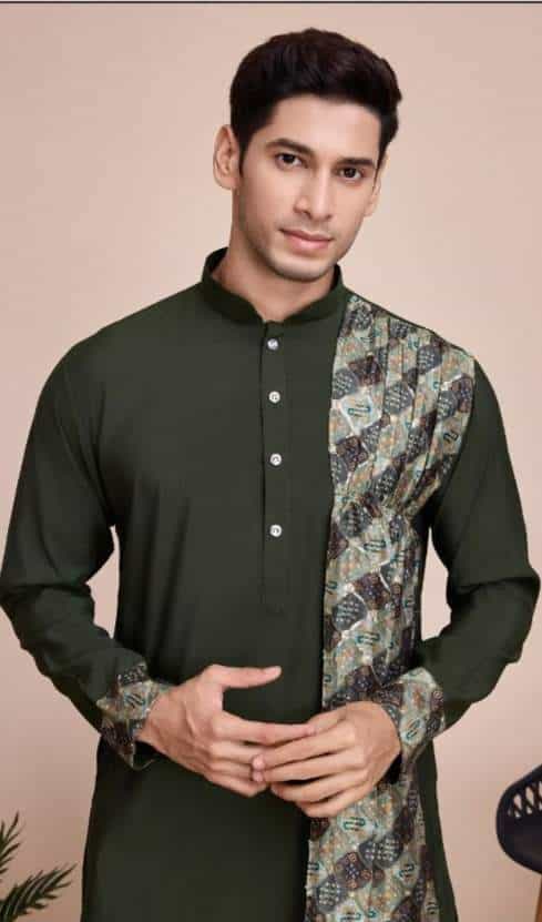 Mehndi Green Kurta Pajama