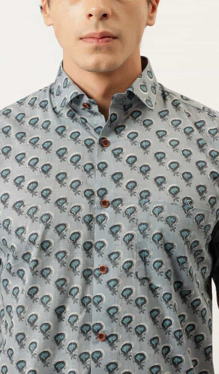 Half shirt for men