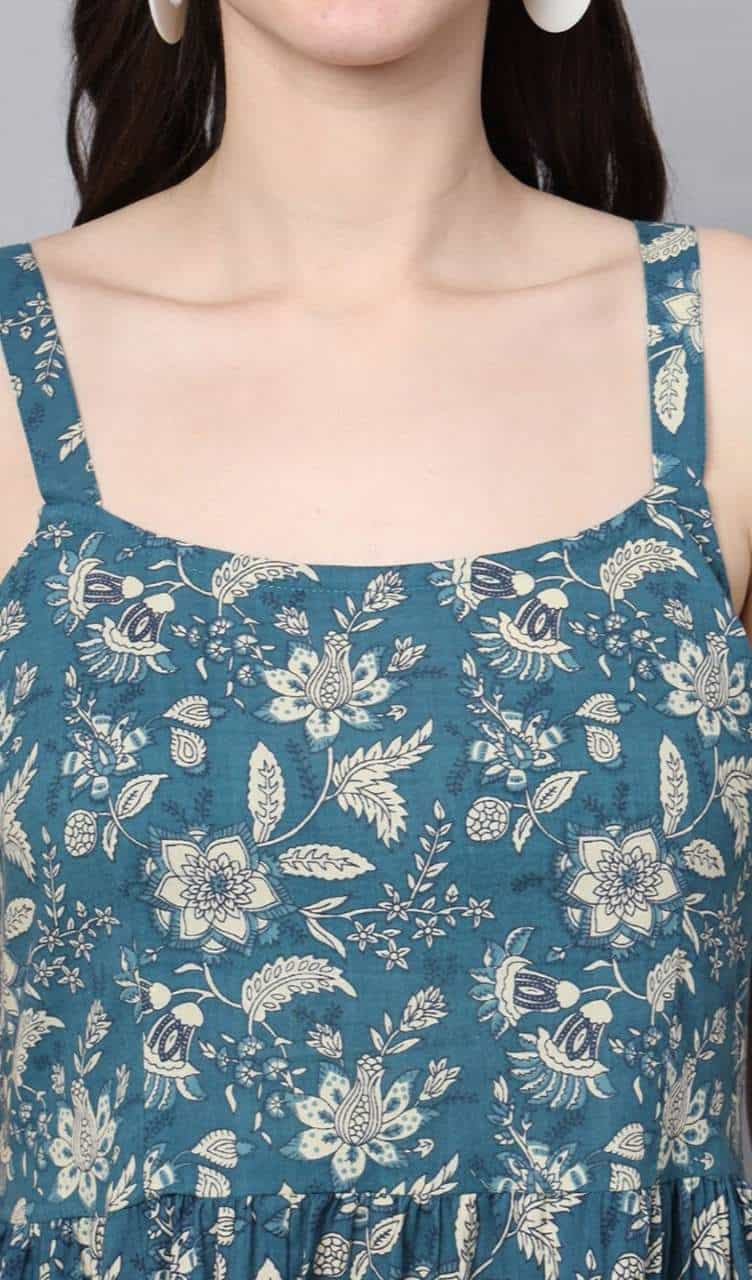 breathable floral dress