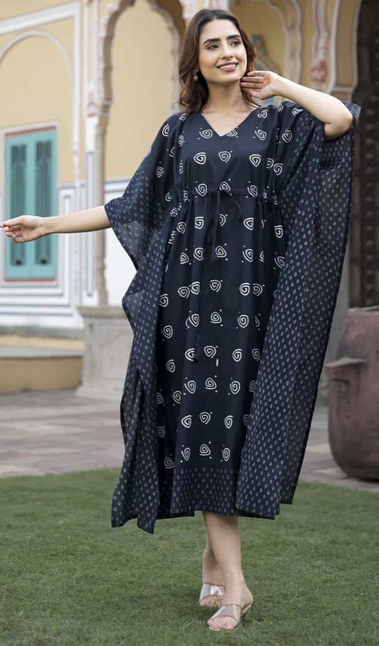 cotton kaftan for women