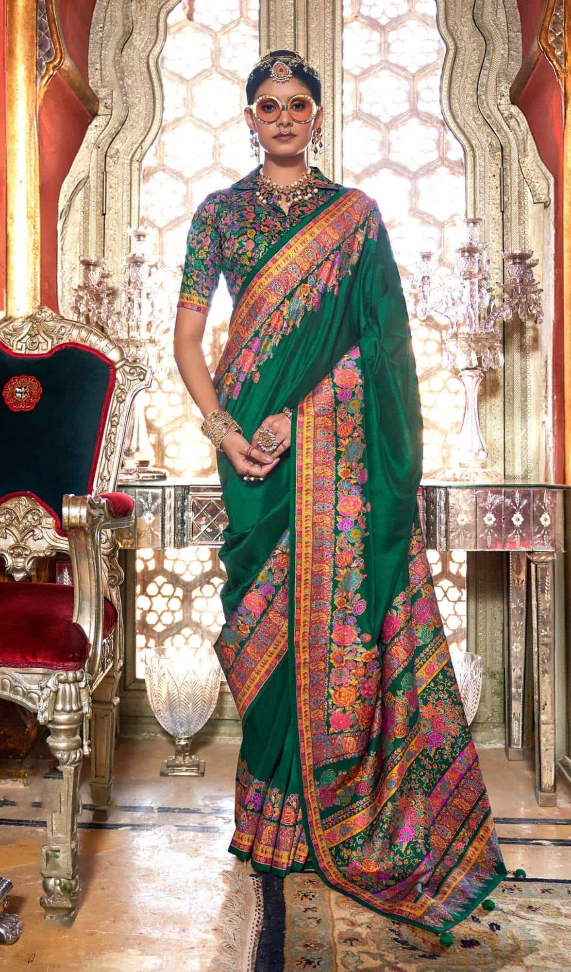 Poly Viscose Silk Saree