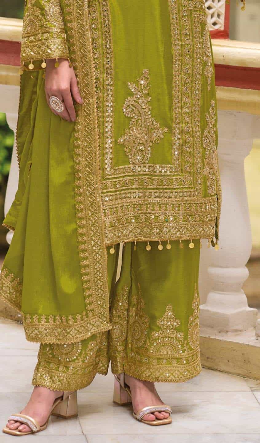 chinon fabric kurti