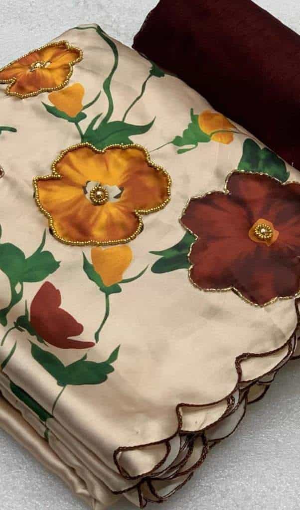 Japan Satin Silk Saree