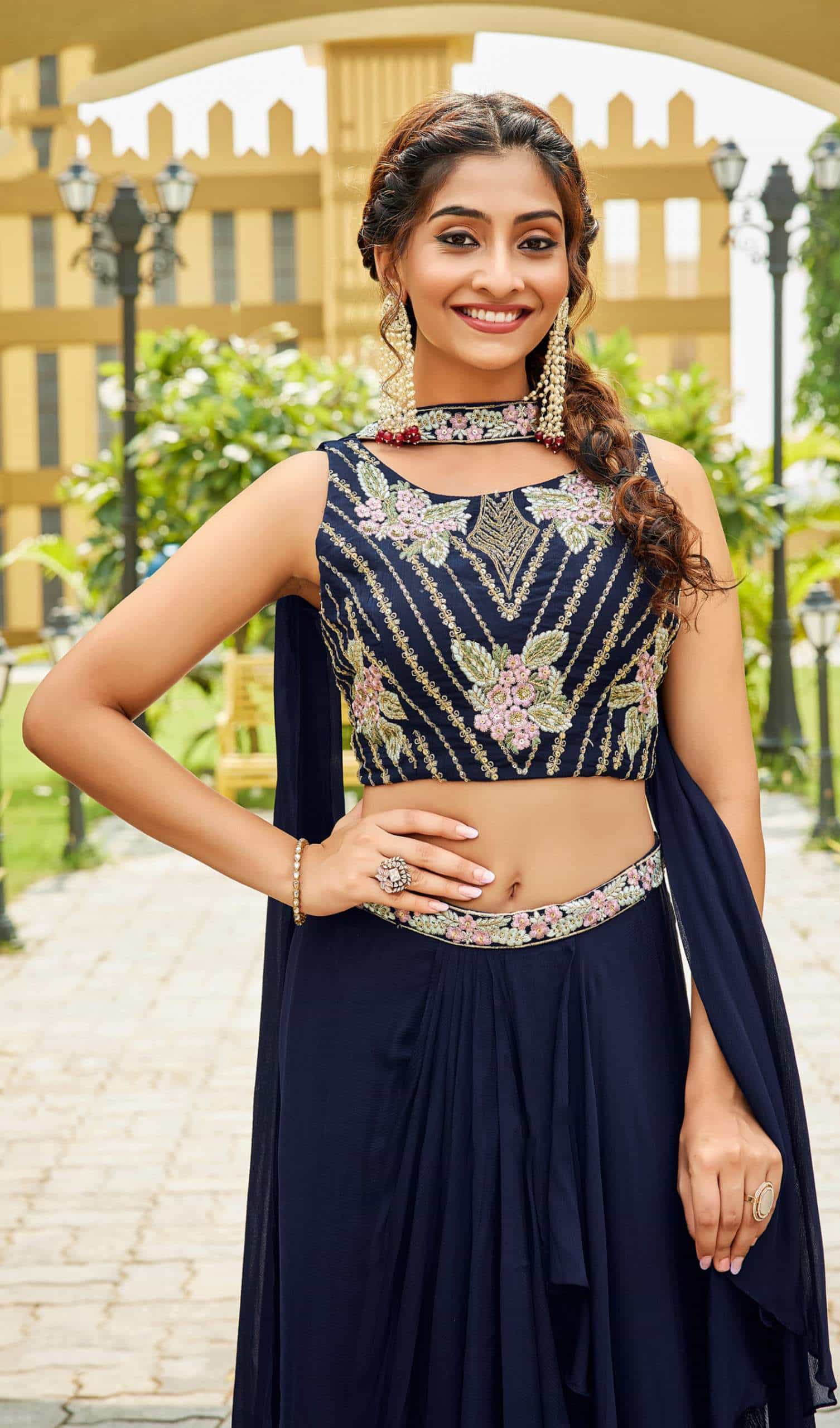 Navy Blue Dress