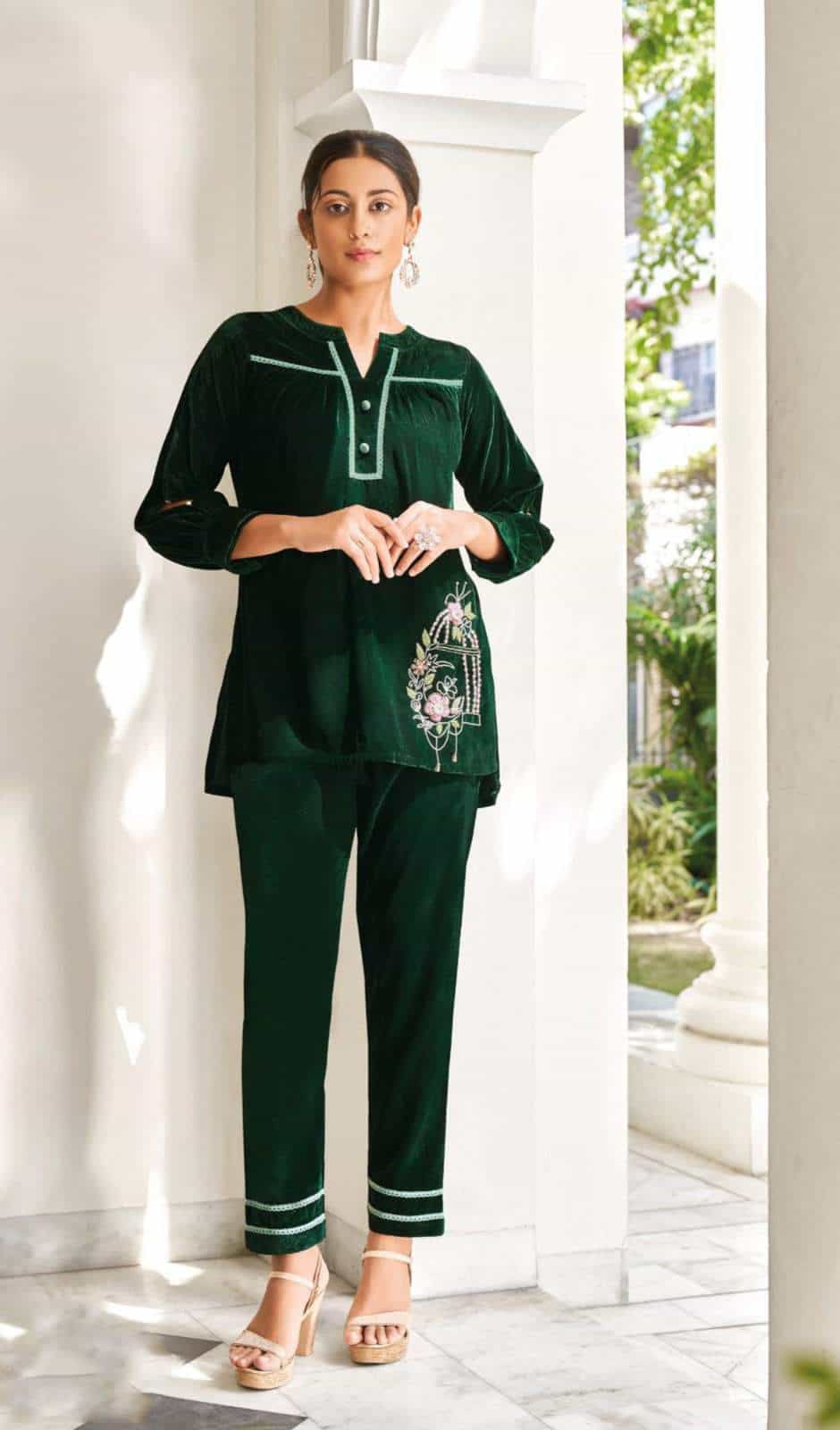 Velvet Co-Ord Set