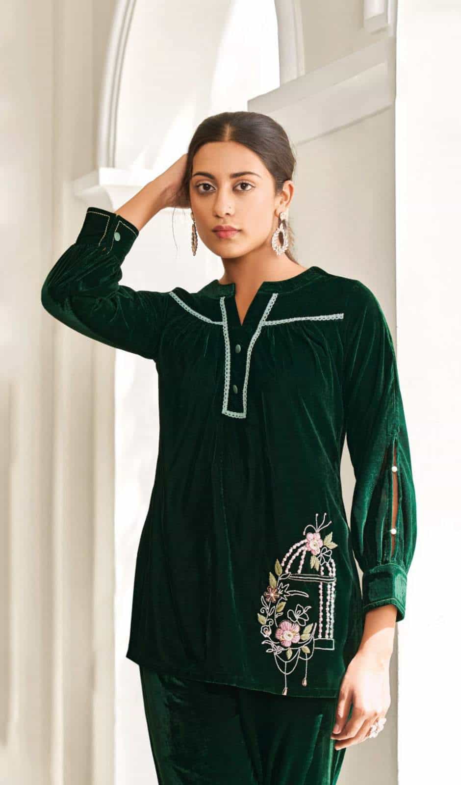 Bottle Green Co-Ord Set