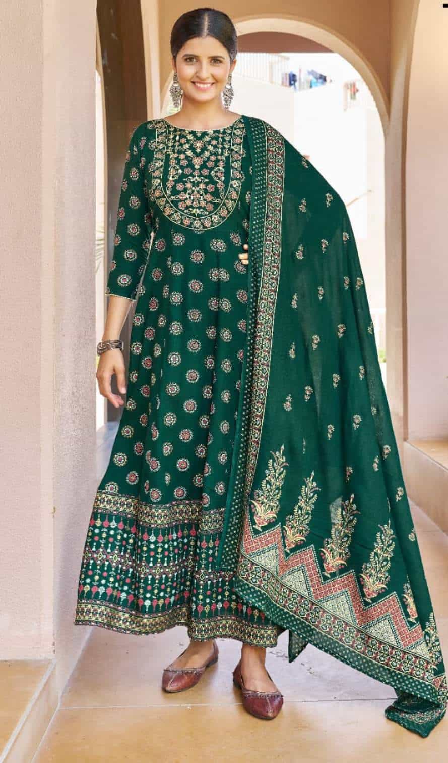 foil work dupatta