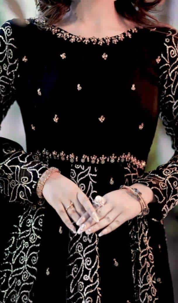 heavy georgette dress