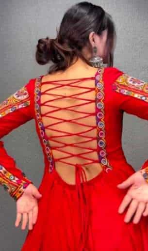  block printed gown