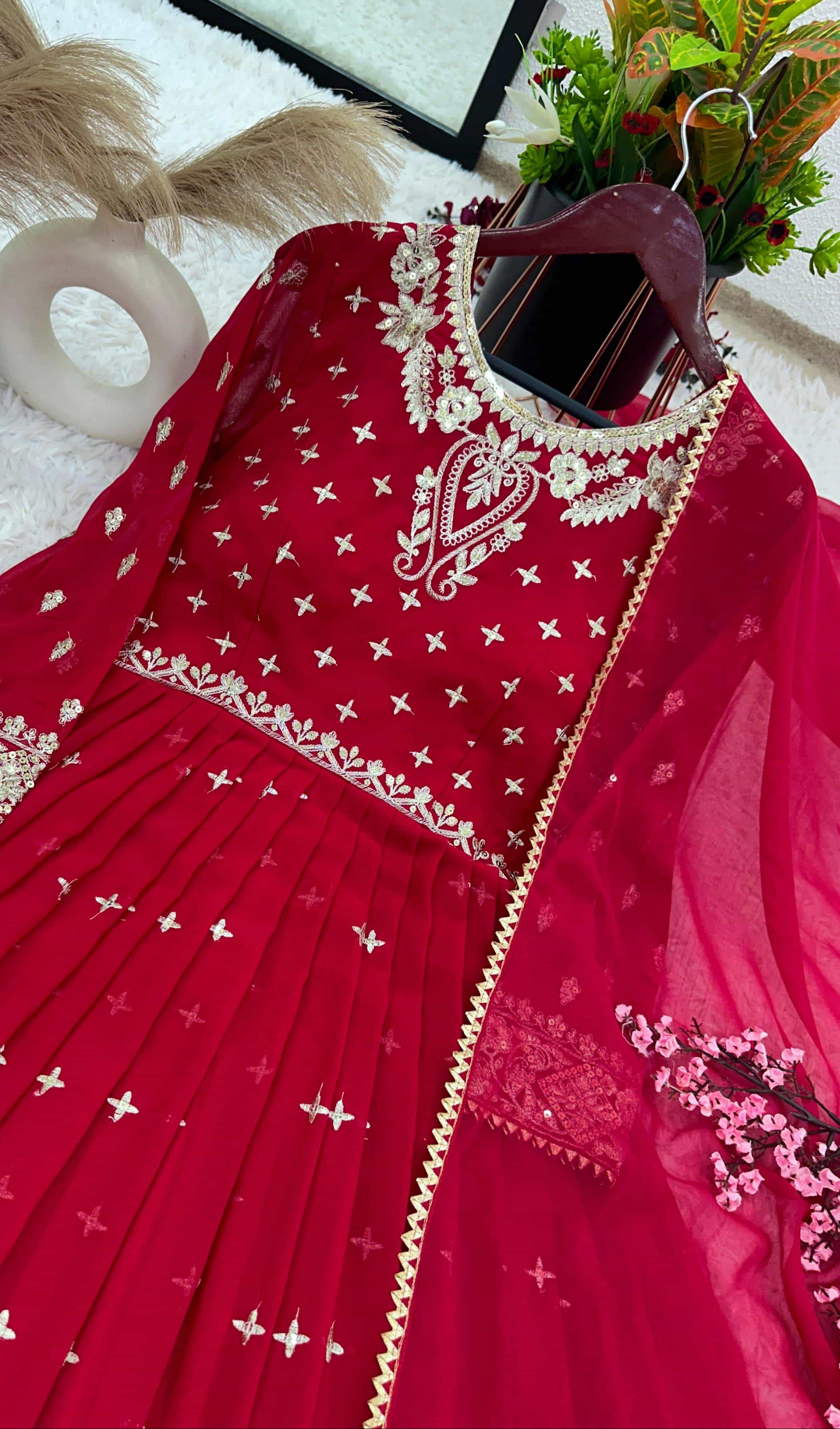 full flare gown