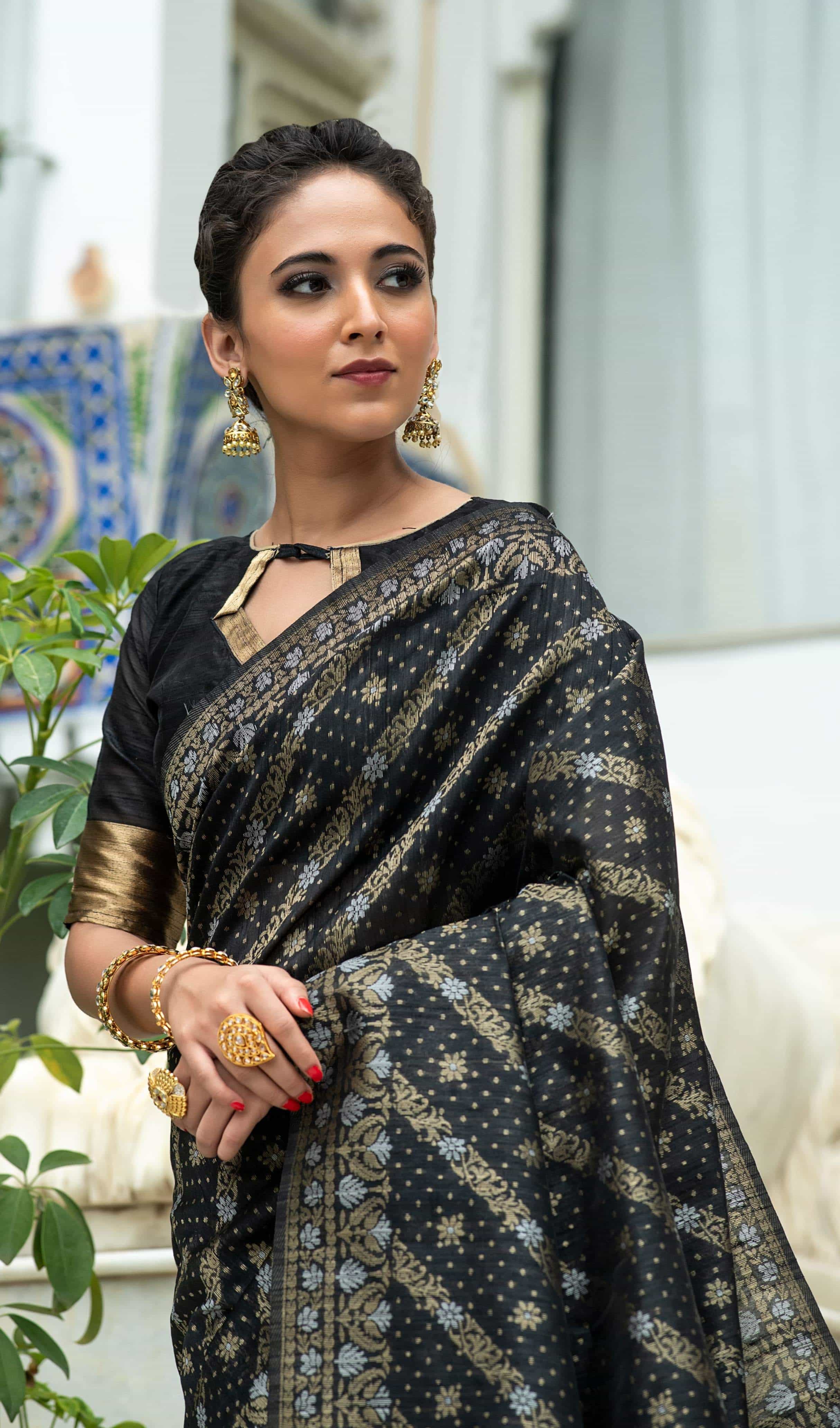 Tussar Silk Saree