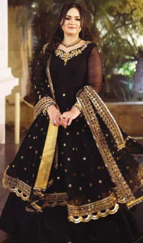gown with sharara