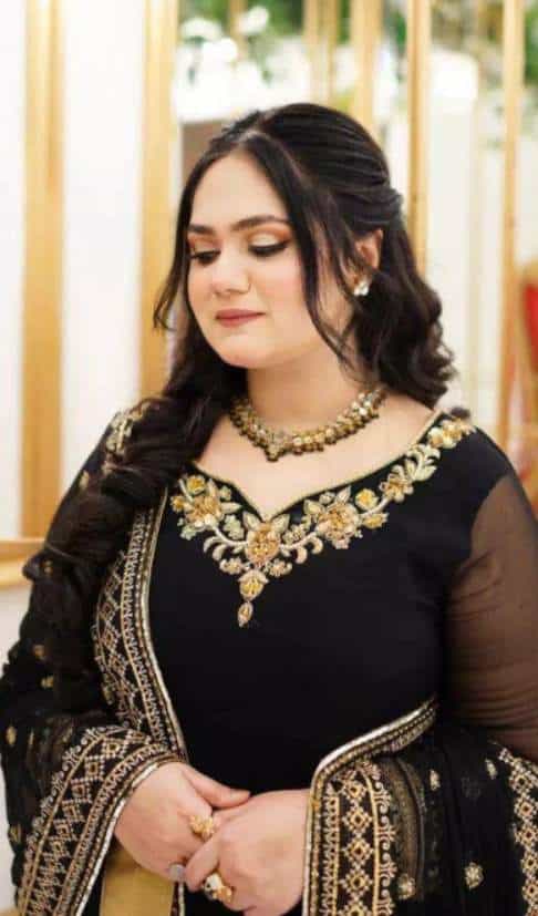 sequin embroidery gown