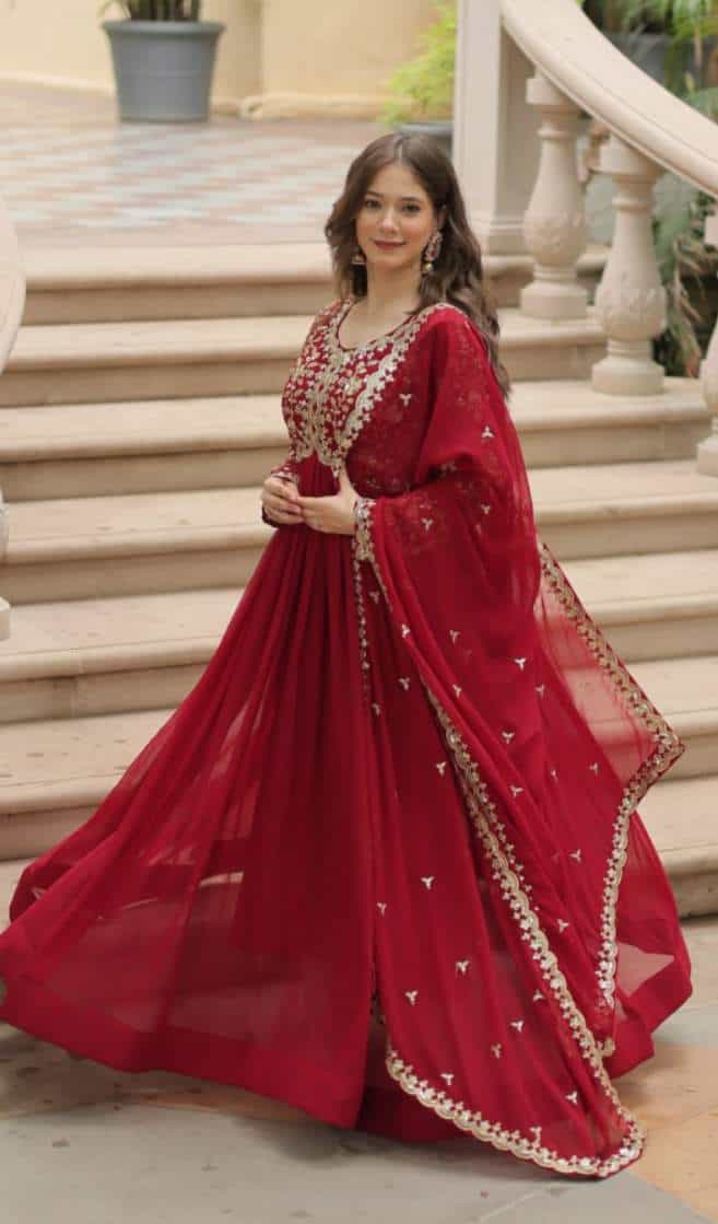party wear gown
