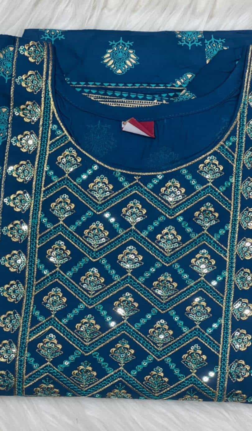 modern anarkali design