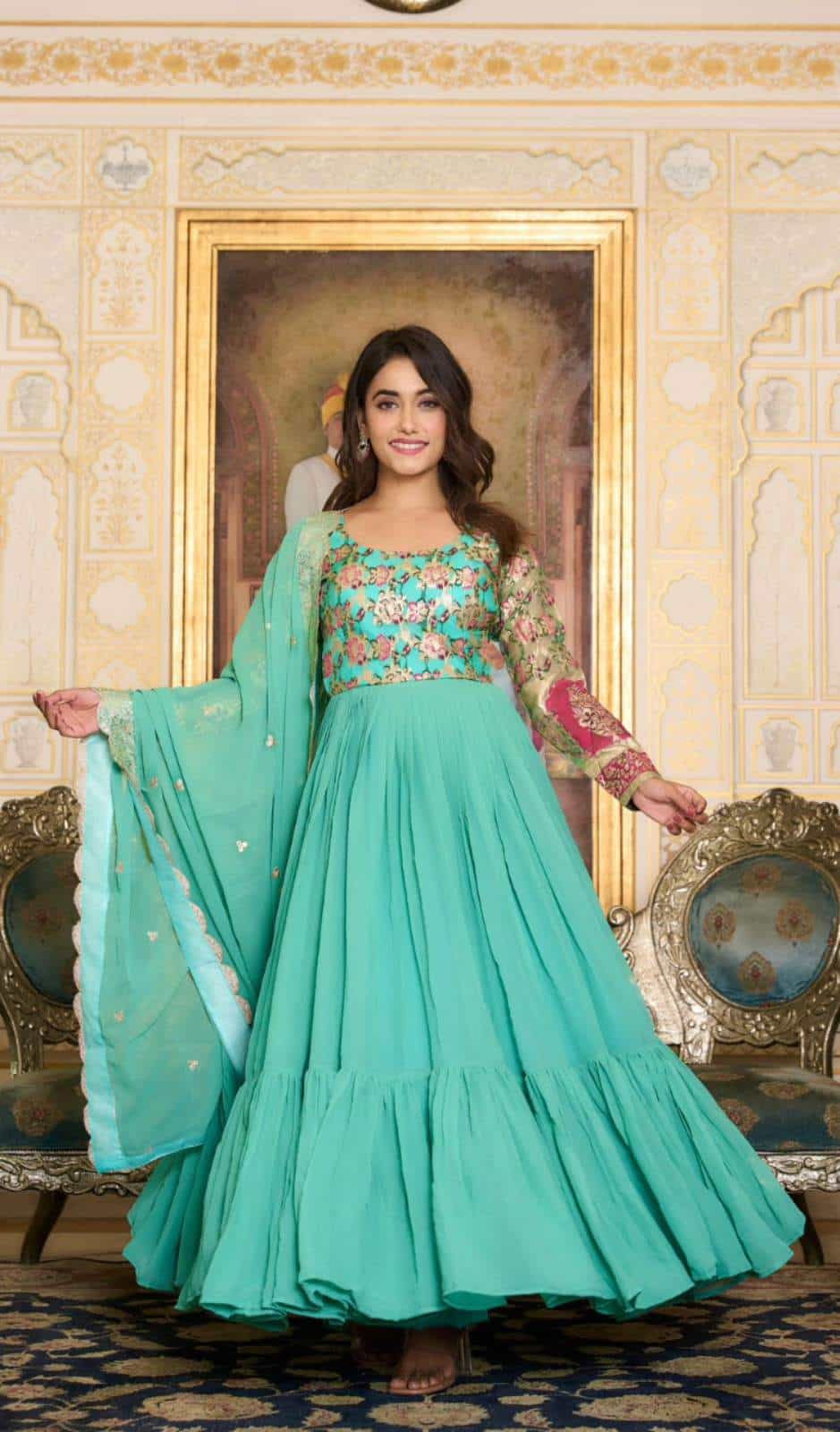  sequence work gown