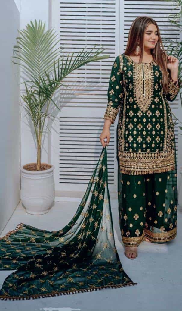 kurti palazzo with dupatta