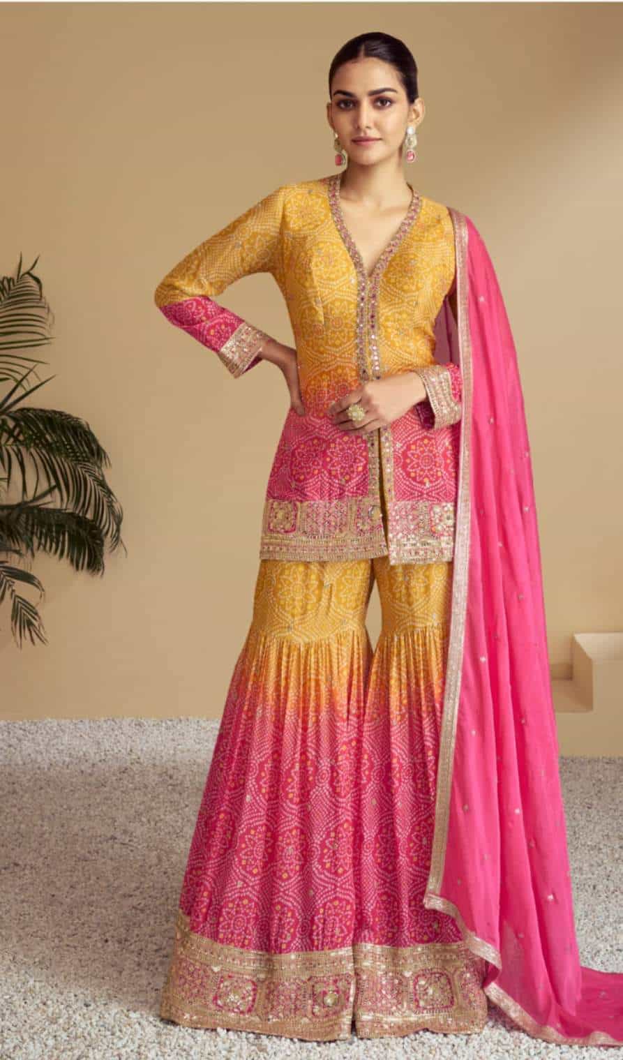 Chinon sharara set