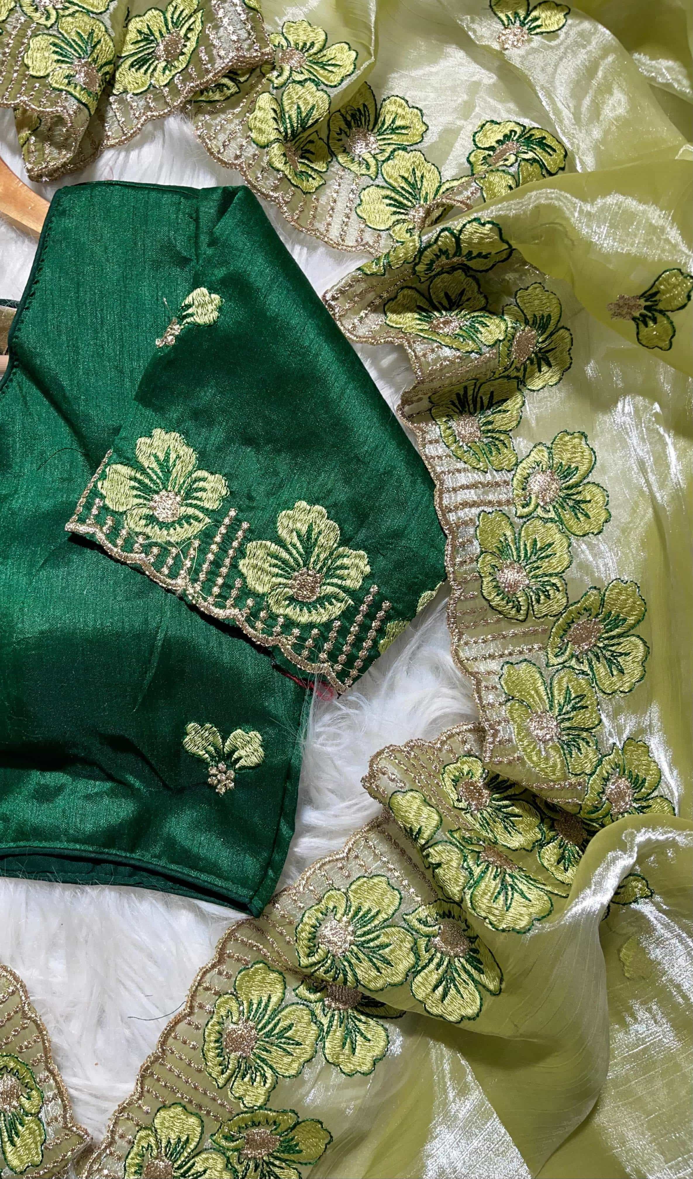 Jimmy Choo Chiffon Saree