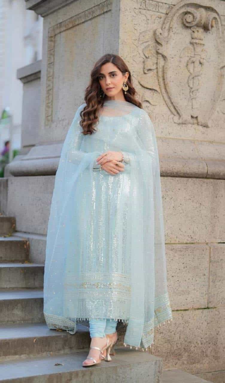 Faux Georgette Suit Set
