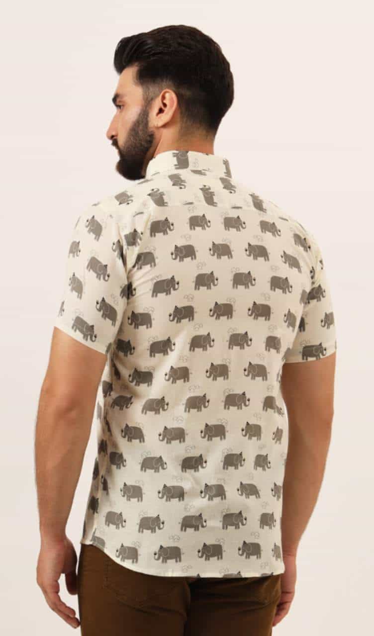 printed casual shirt