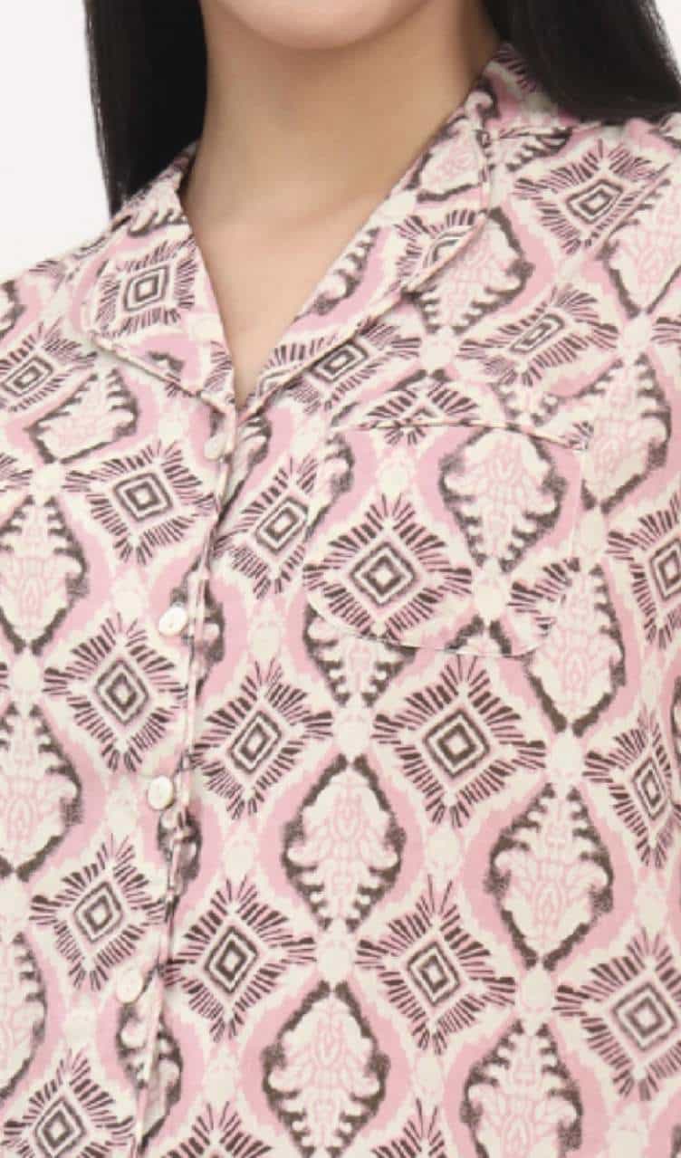 short sleeve cotton sleepwear