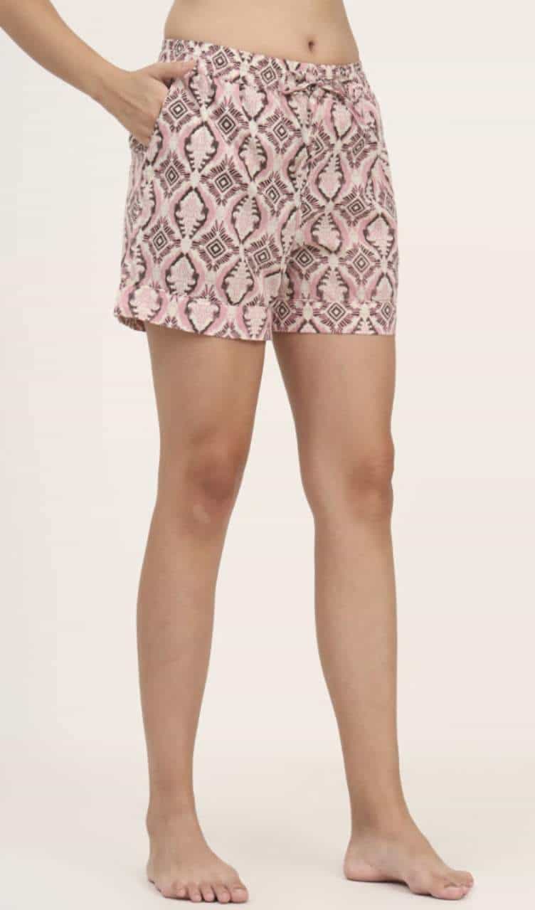 shirt and shorts nightwear set