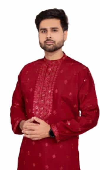 men’s silk kurta