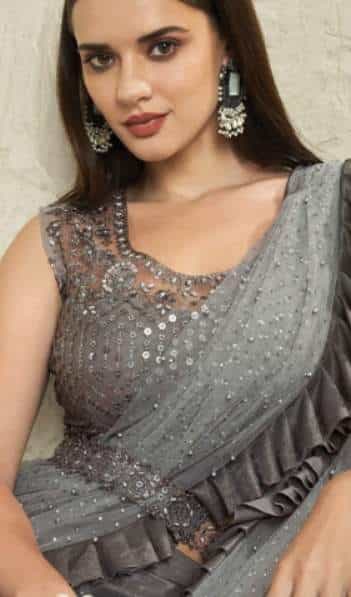 saree set with blouse