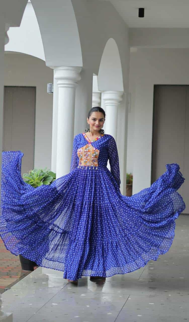 festive ethnic gown