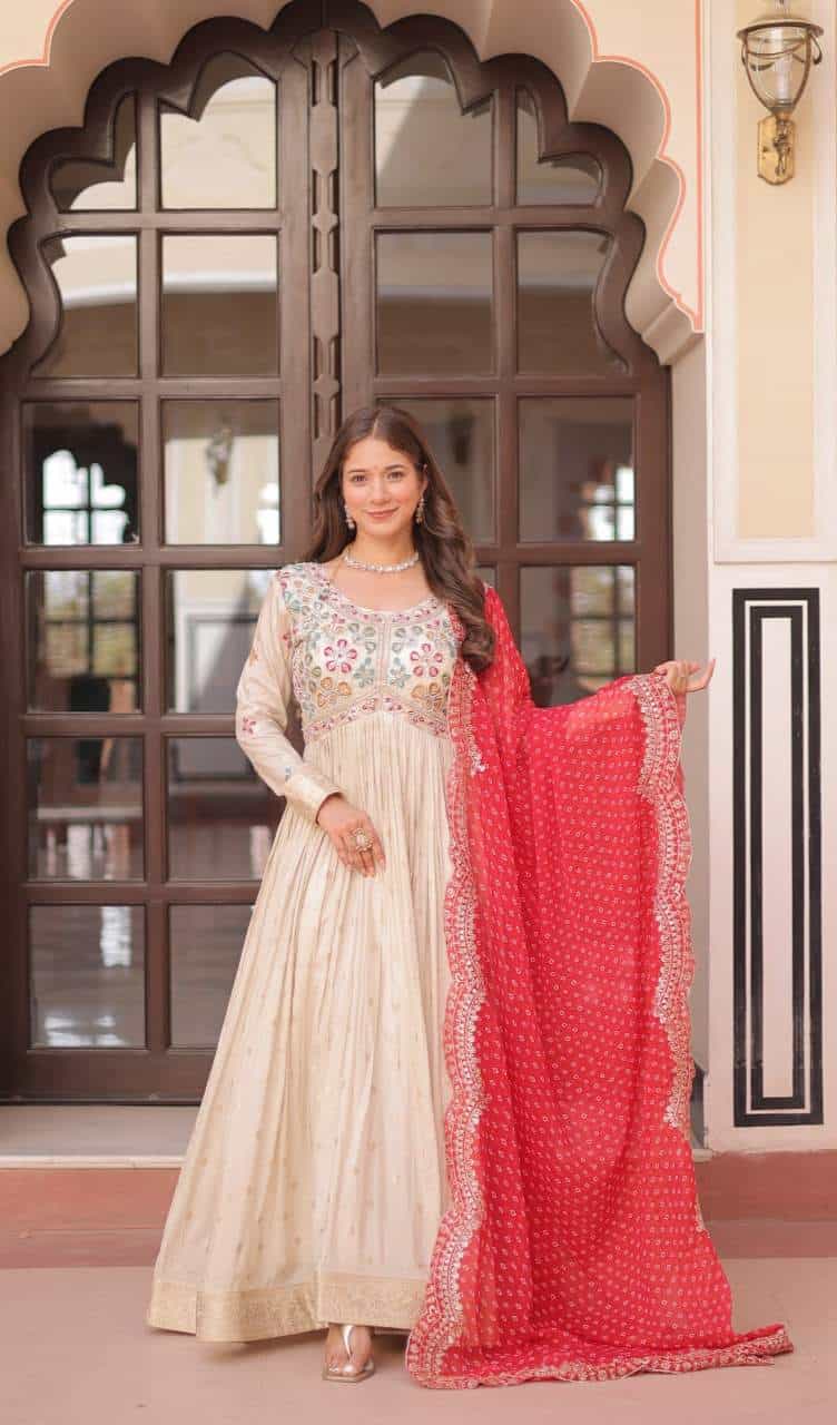 festive wear gown