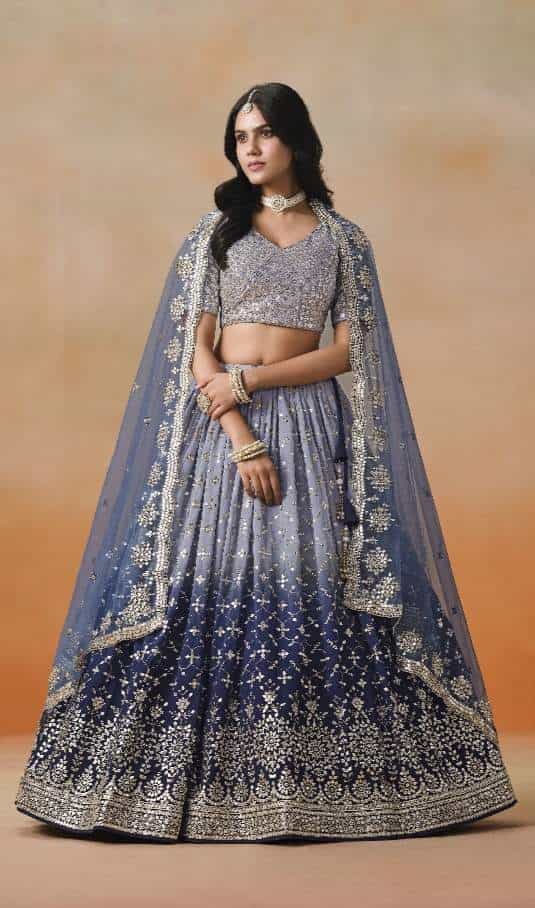 Traditional Georgette Lehenga with Blouse