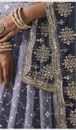 Semi-Stitched Georgette Lehenga