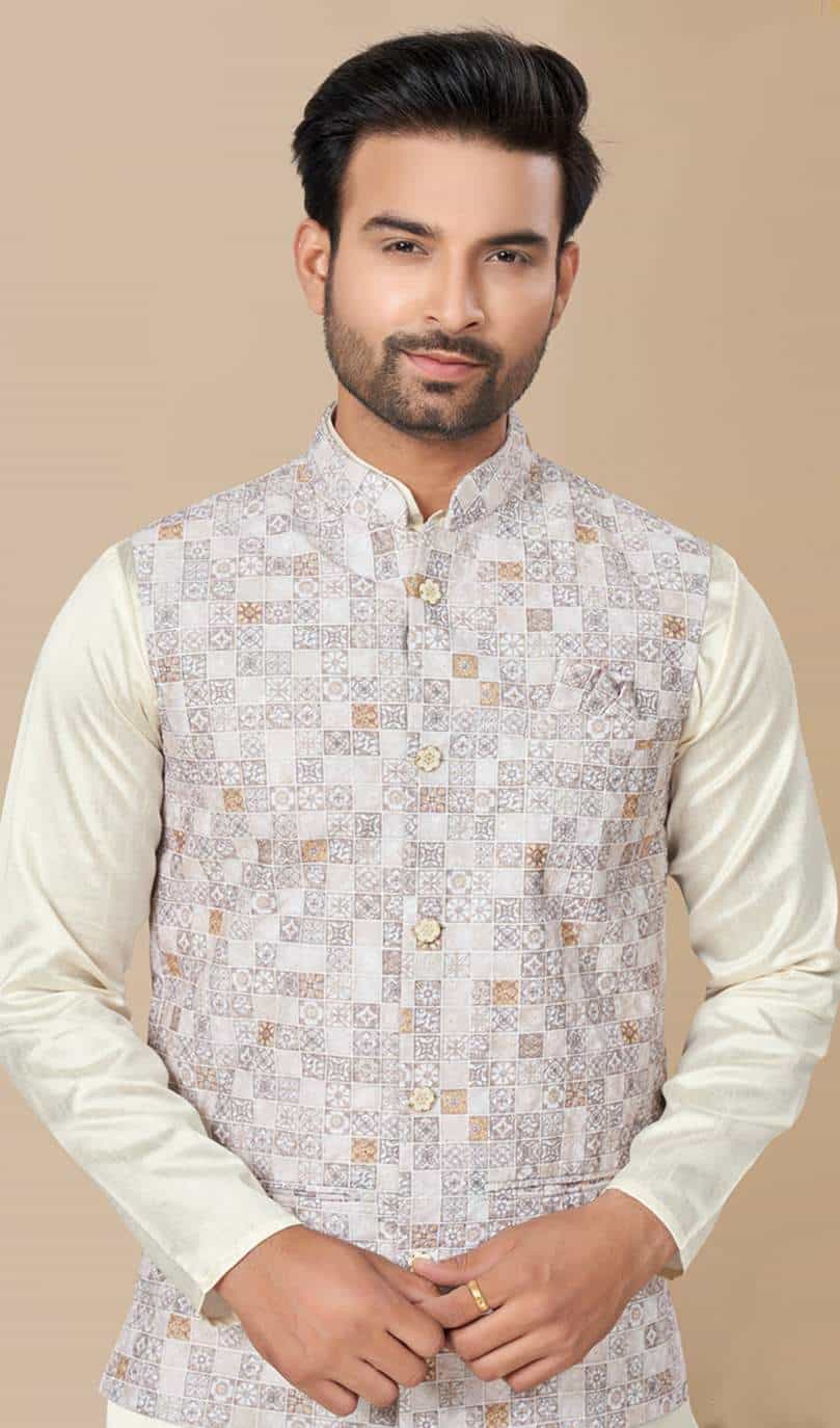 Kurta Pajama with Nehru Jacket