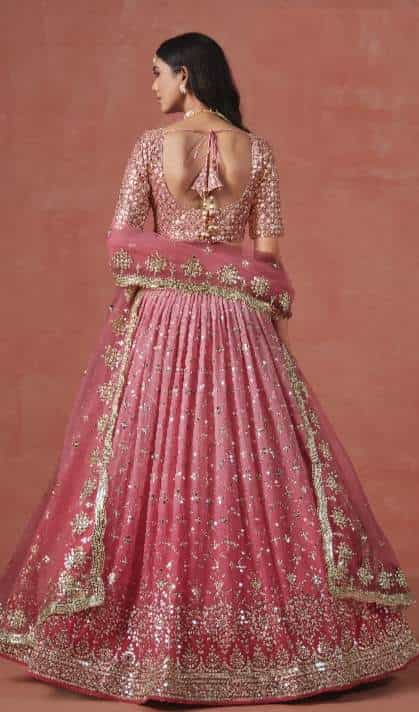 Georgette Lehenga with Dupatta