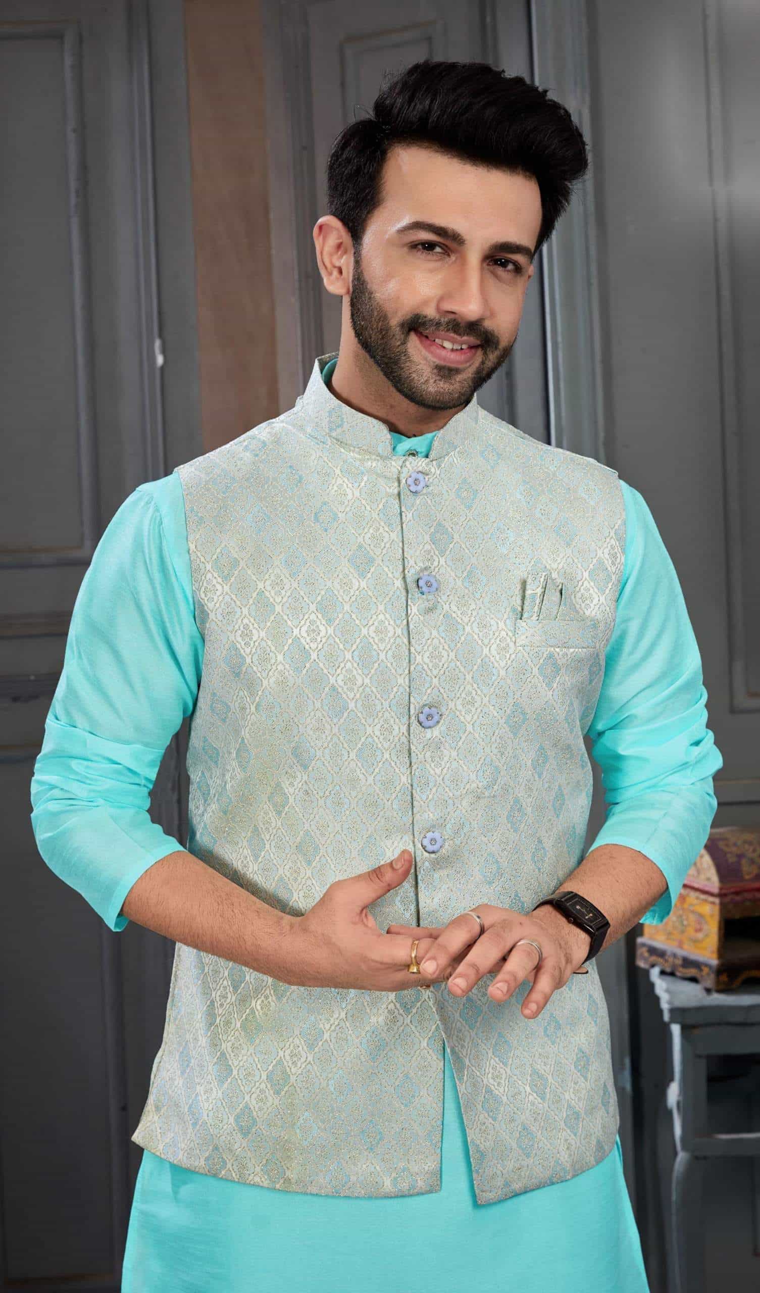 Kurta Pajama with Nehru Jacket