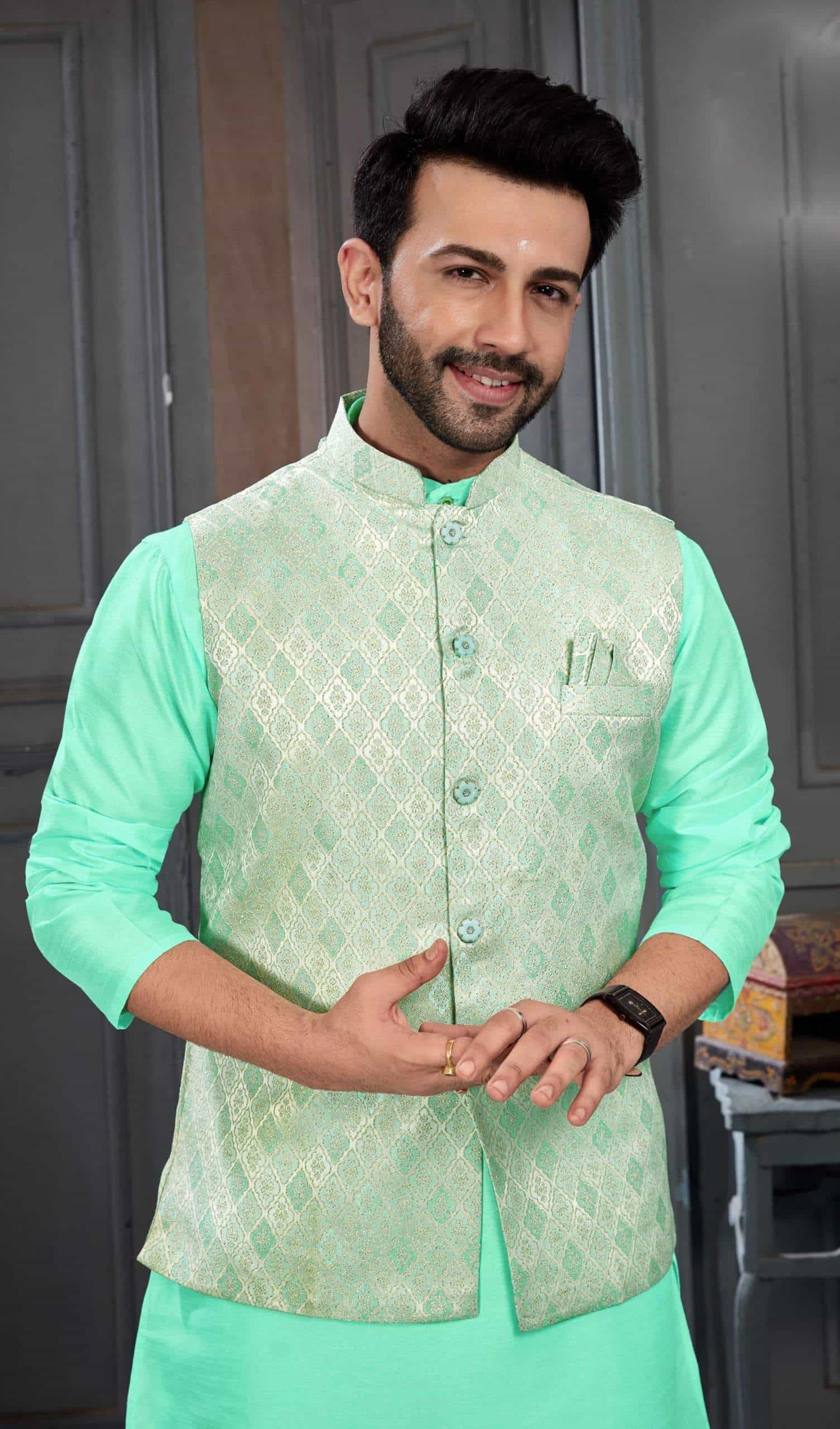 Mint Green Kurta Pajama