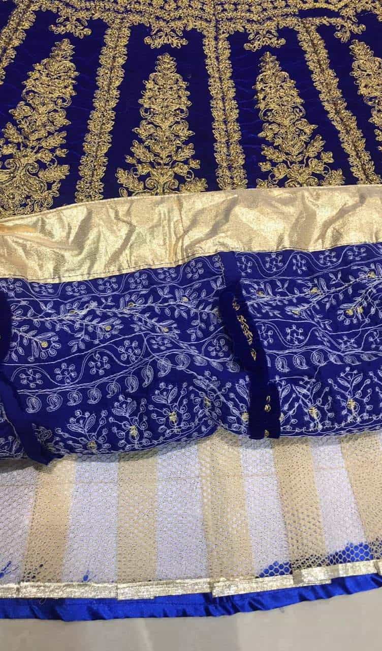 Pure Velvet Lehenga Choli with Dupatta