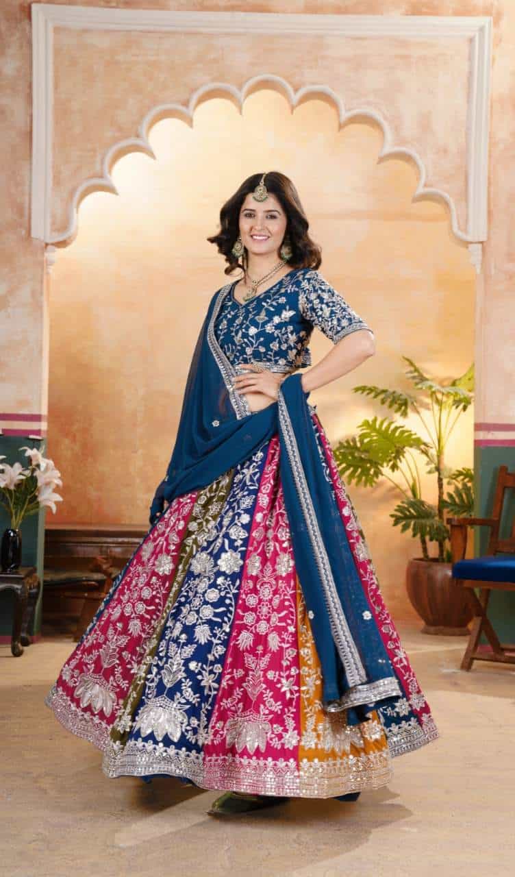 Designer Chinon Lehenga