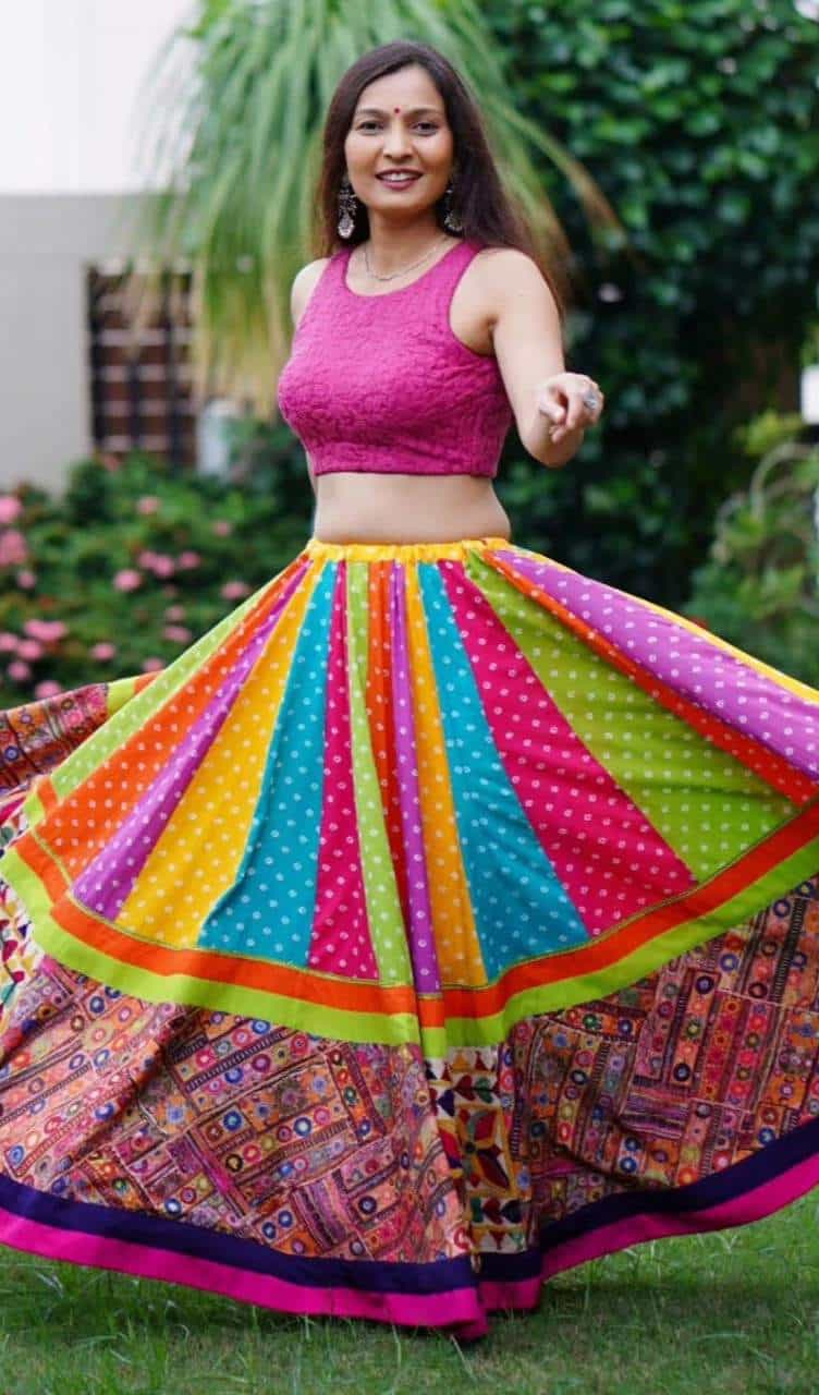 Muslin Cotton Lehenga with Comfort Fit