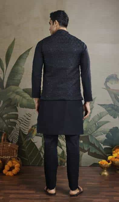 Formal Occasion Kurta Pajama with Koti for Men