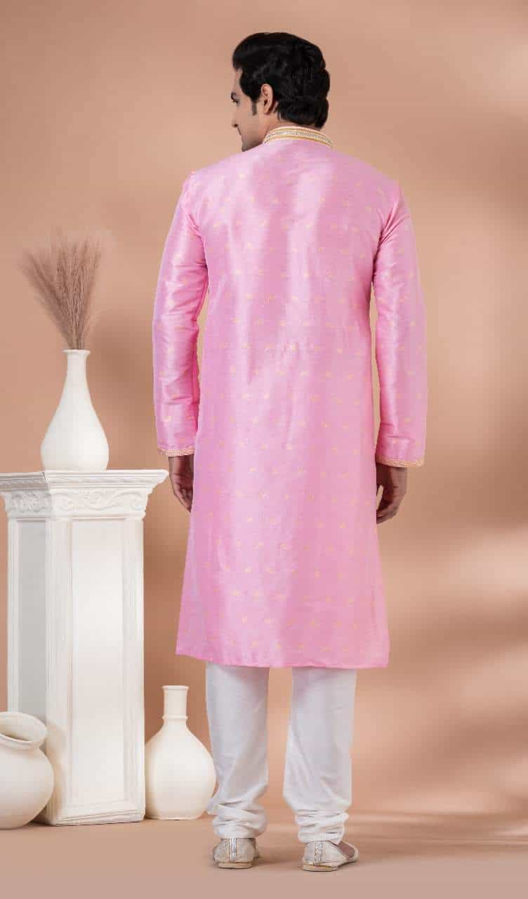 Traditional Mulberry Silk Kurta for Men
