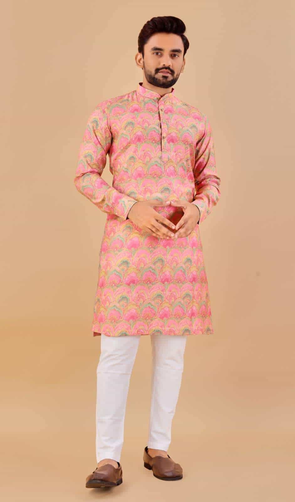 Pink Kurta Pajama