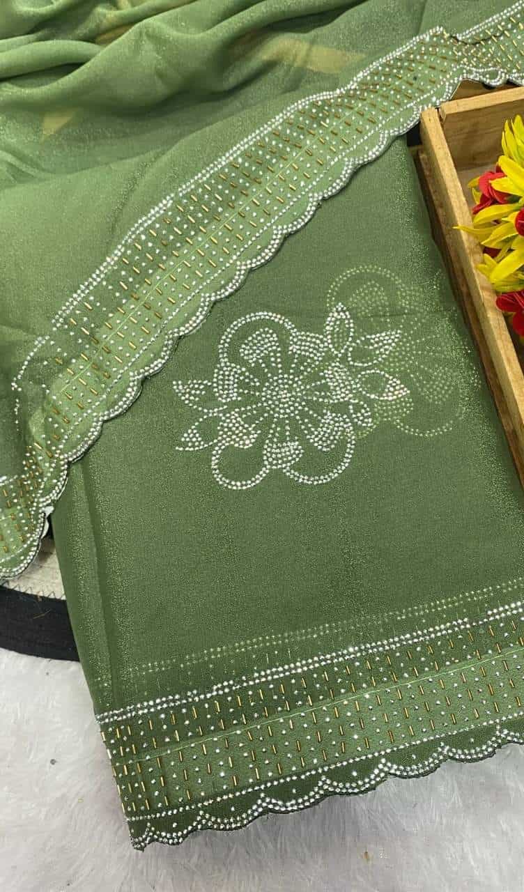 Elegant C-Pallu Georgette Saree for Women