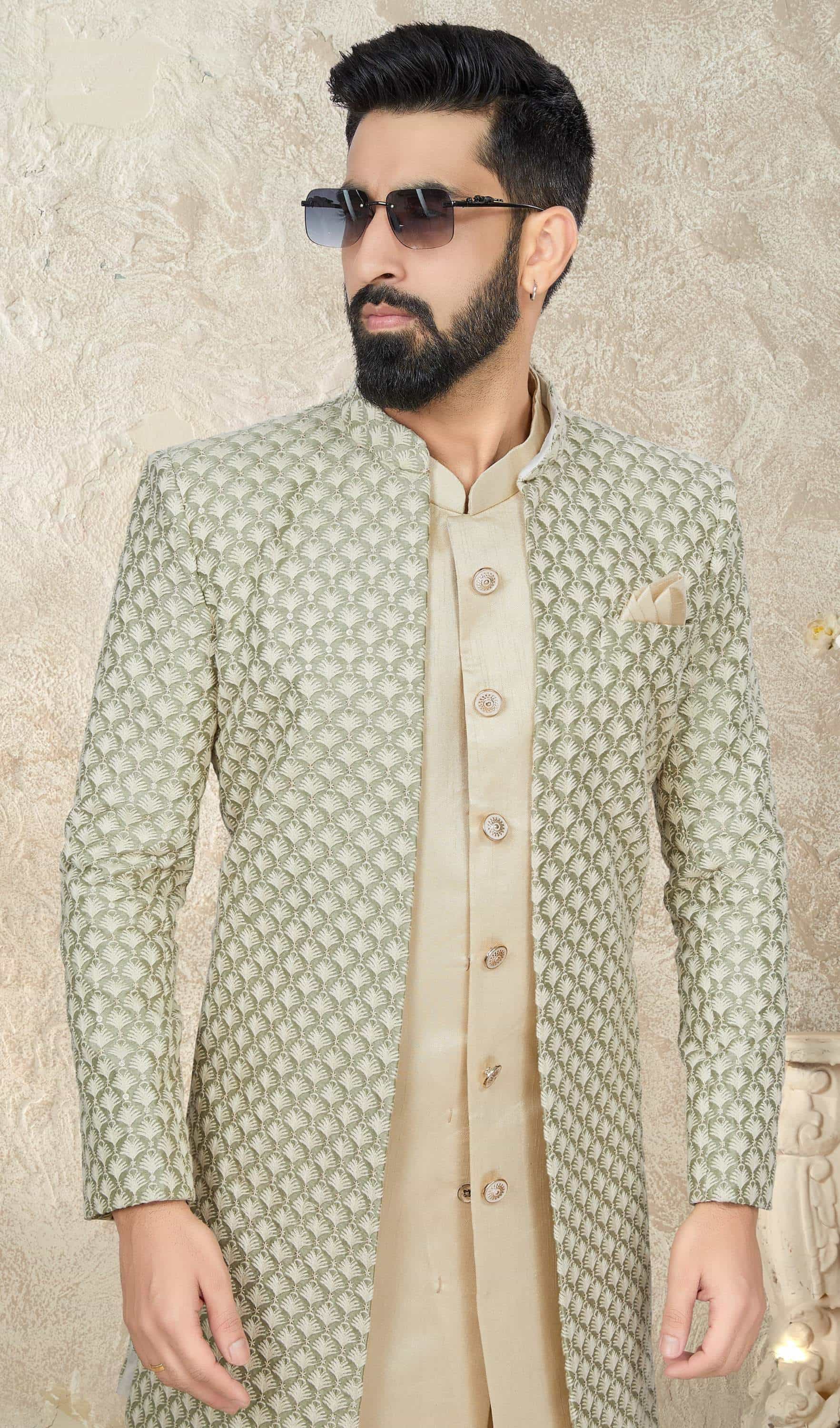 Kurta Pajama and Jacket